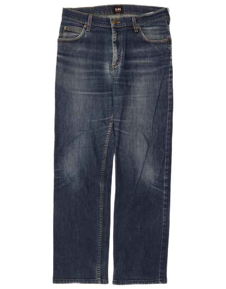 Jeans dritti da uomo Lee Brooklyn W32 L32 cotone blu