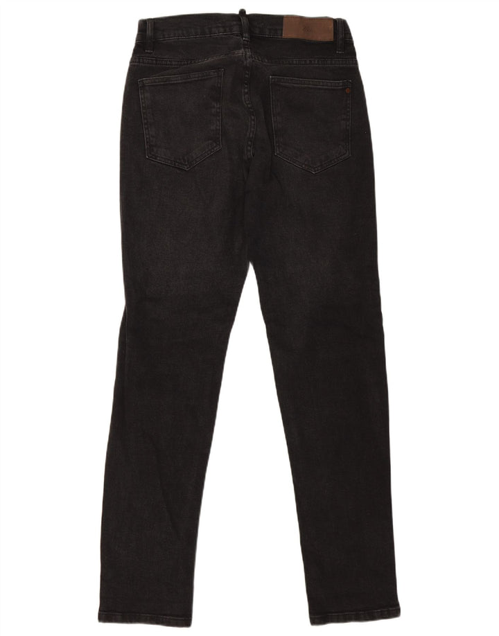 Jeans slim da uomo Zara EU 38 Small W30 L31 Nero