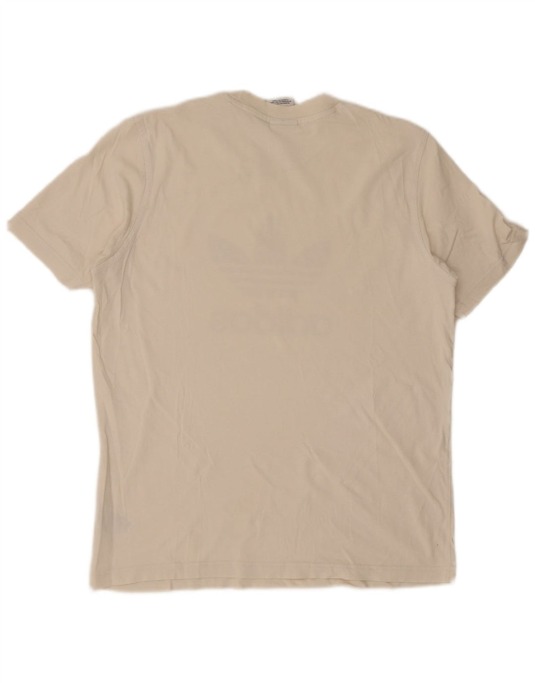 T-shirt grafica da uomo ADIDAS Top in cotone bianco medio