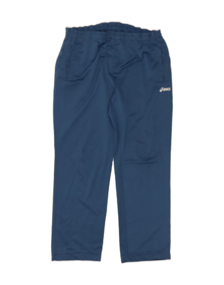 ASICS Mens Tracksuit Trousers XL  Navy Blue Polyester Vintage Asics and Second-Hand Asics from Messina Hembry 