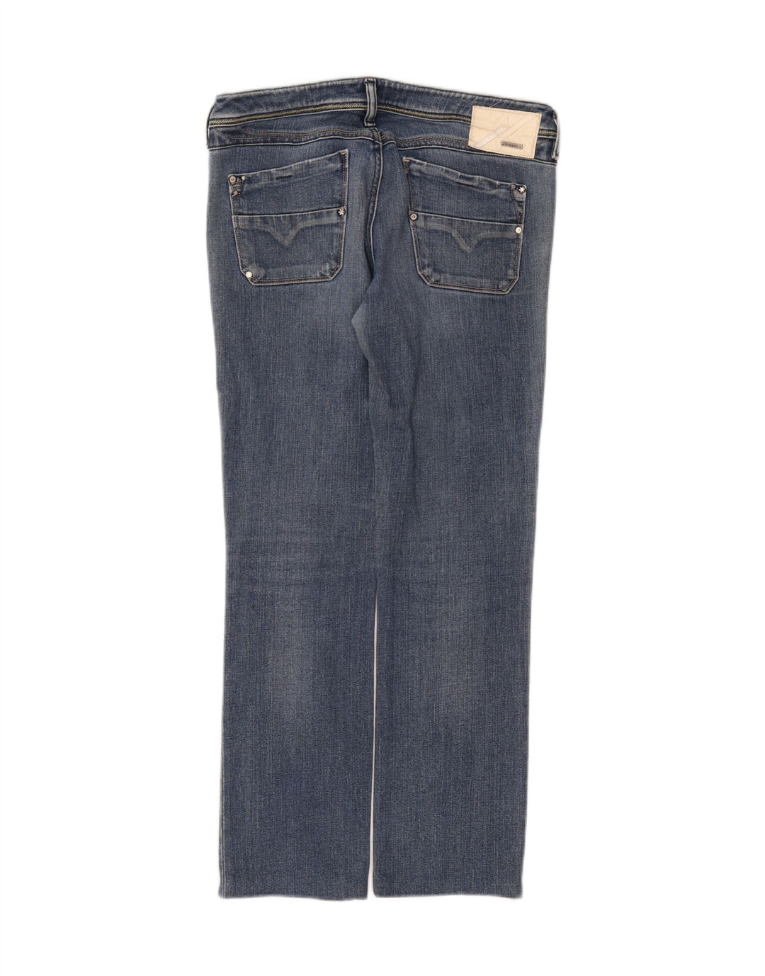 Jeans dritti Lowky da donna Diesel W32 L28 cotone blu
