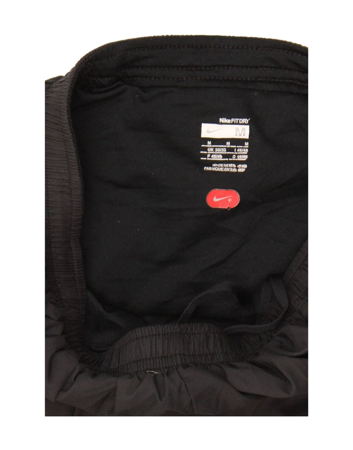 NIKE Womens Sport Shorts UK 12 Medium  Black Polyester Vintage Nike and Second-Hand Nike from Messina Hembry 