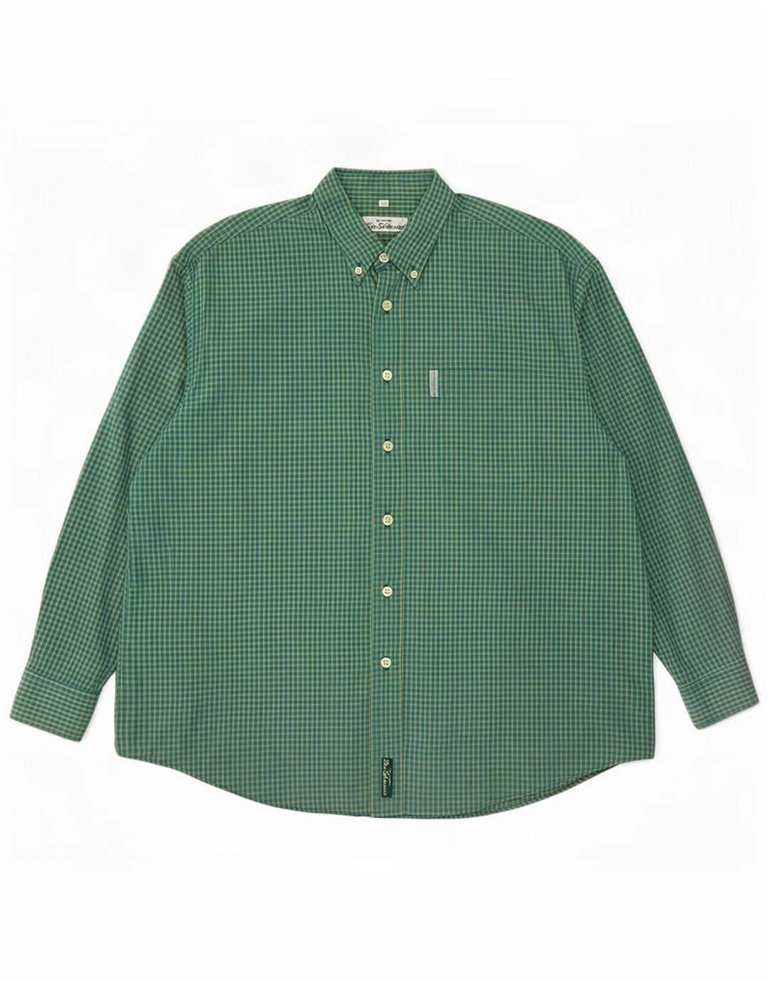 Camicia da uomo Ben Sherman 4XL verde a quadretti