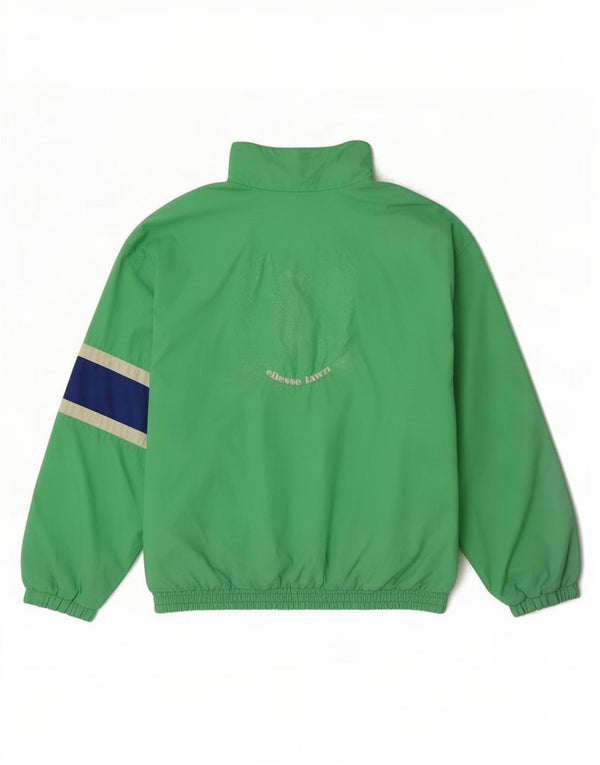 Giacca da ginnastica da uomo Ellesse color block verde medio