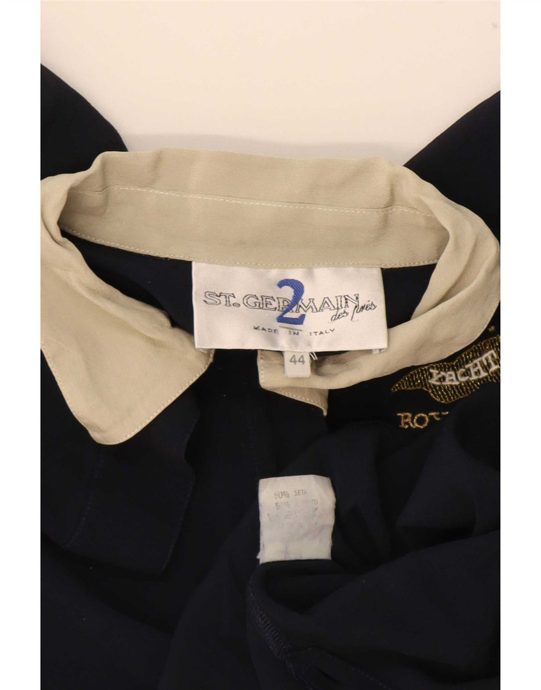 Polo St. Germain da donna Des Pres IT 44 Medium Navy Blue Colourblock