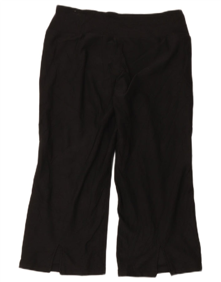 Pantaloni della tuta Nike Capri da donna US 8/10 Medium Nero Poliestere