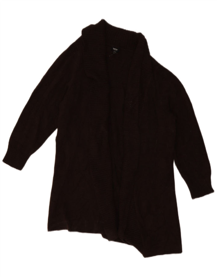 Maglione cardigan aperto da donna Mossimo US 16 2XL Acrilico marrone