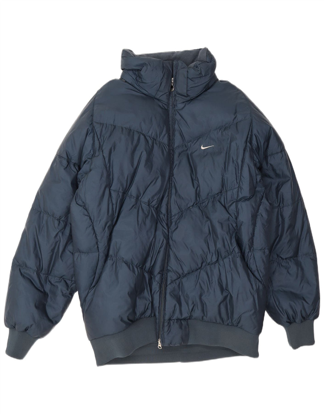 Giacca imbottita da uomo Nike UK 47/48 2XL nylon blu navy
