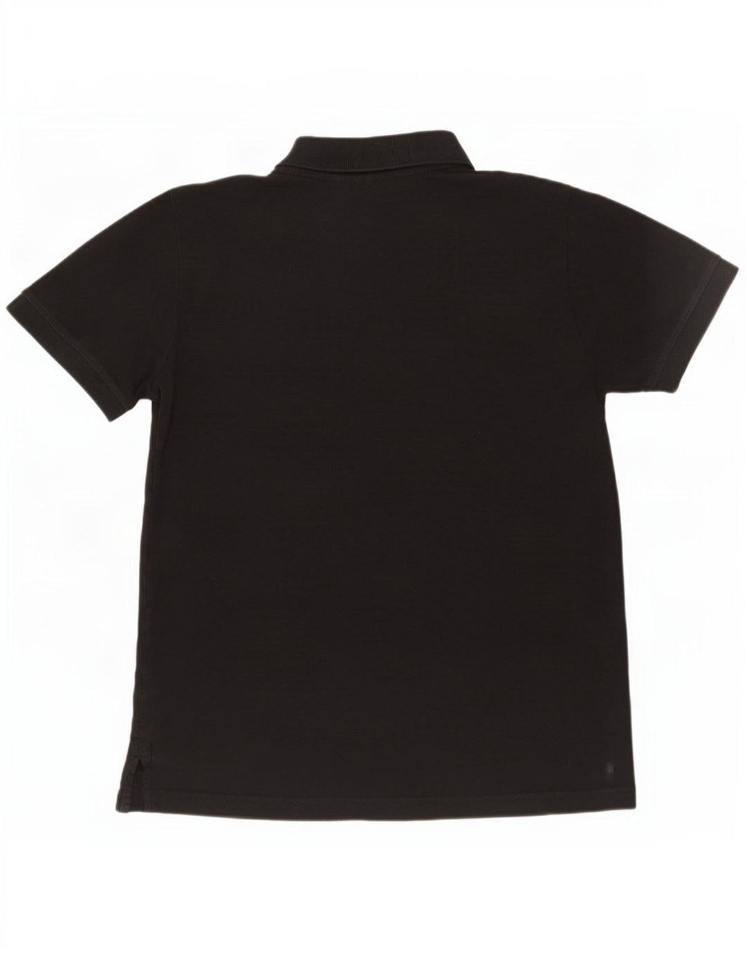 Polo Kappa Uomo Large Nera In Cotone