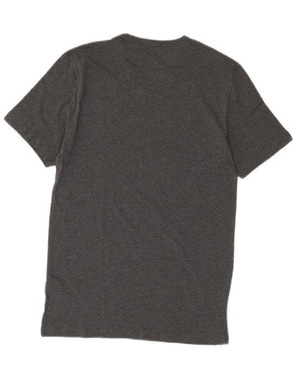 T-shirt da uomo Hugo Boss Top Small in cotone grigio
