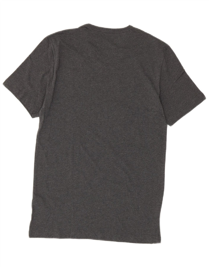 T-shirt da uomo Hugo Boss Top Small in cotone grigio