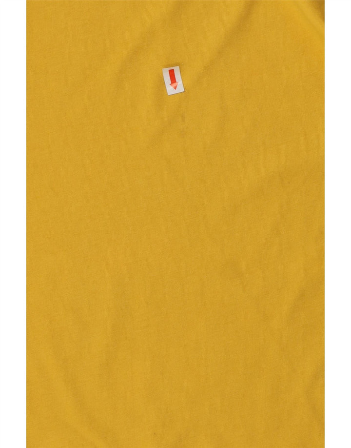 T-shirt da uomo The North Face Top Small in cotone giallo