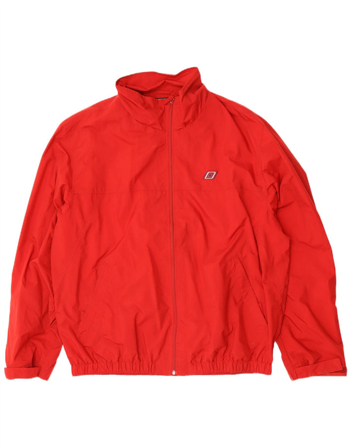 Giacca antipioggia da uomo Lotto UK 46 3XL Nylon rosso