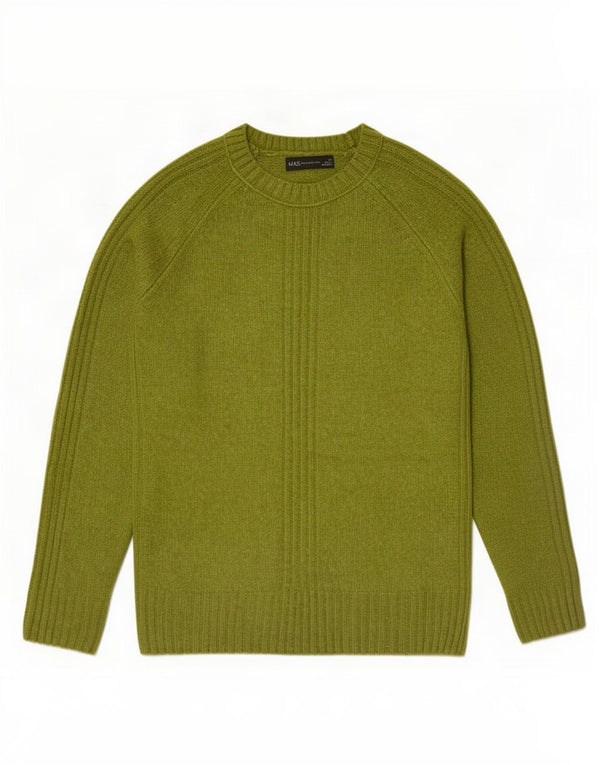 Maglione maglione oversize con scollo a barca da donna Marks & Spencer UK 6 XS Cachi