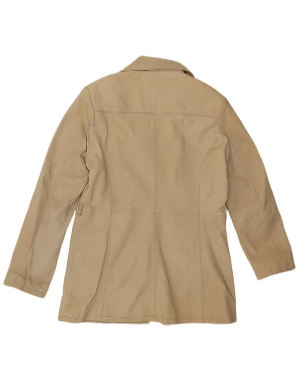 Cappotto Donna in Pelle CONBIPEL IT 48 XL Pelle Beige
