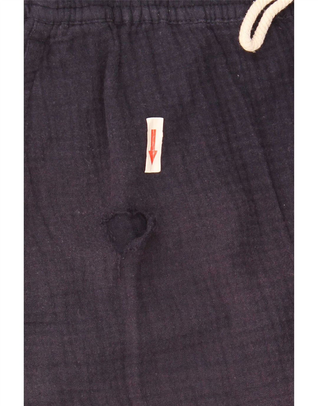 Pantaloncini sportivi da uomo Zara medi in cotone blu navy