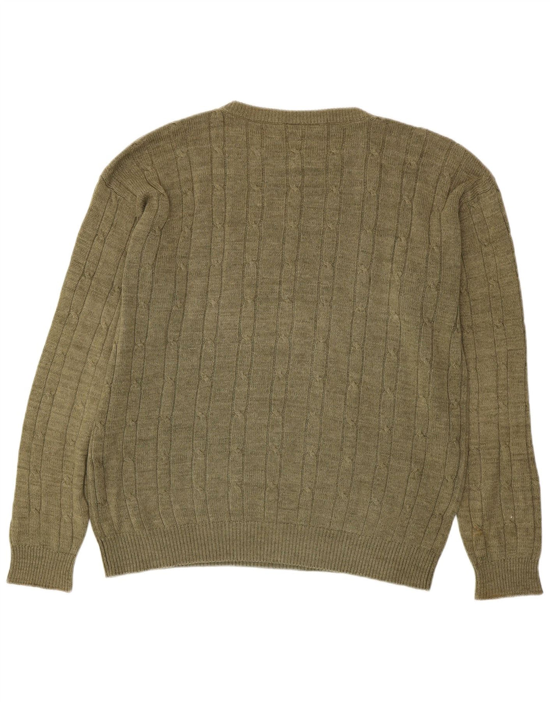 Maglione maglione girocollo da uomo MC Gregor medio kaki