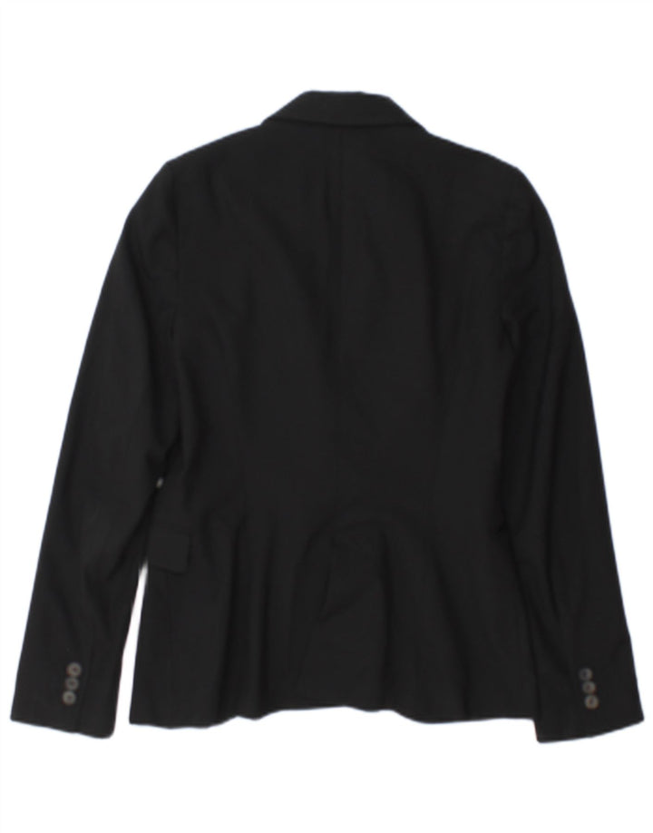 Giacca blazer a 1 bottone da donna Zara EU 34 2XS acetato nero