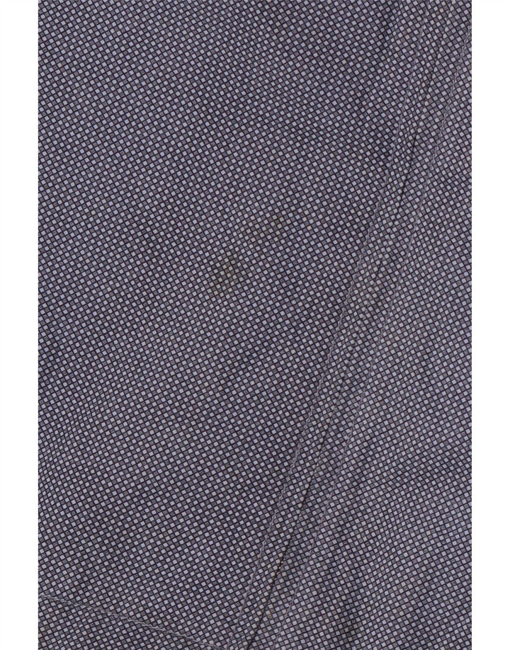 MARKS & SPENCER Giubbotto bomber da uomo UK 38 Cotone maculato blu medio