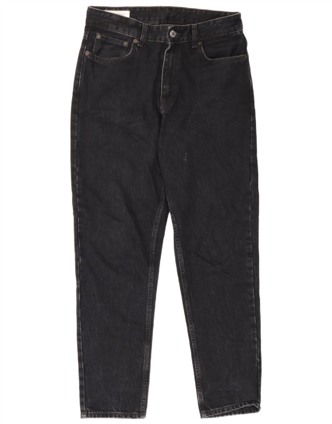 Jeans slim da uomo Zara EU 38 Small W30 L29 Nero