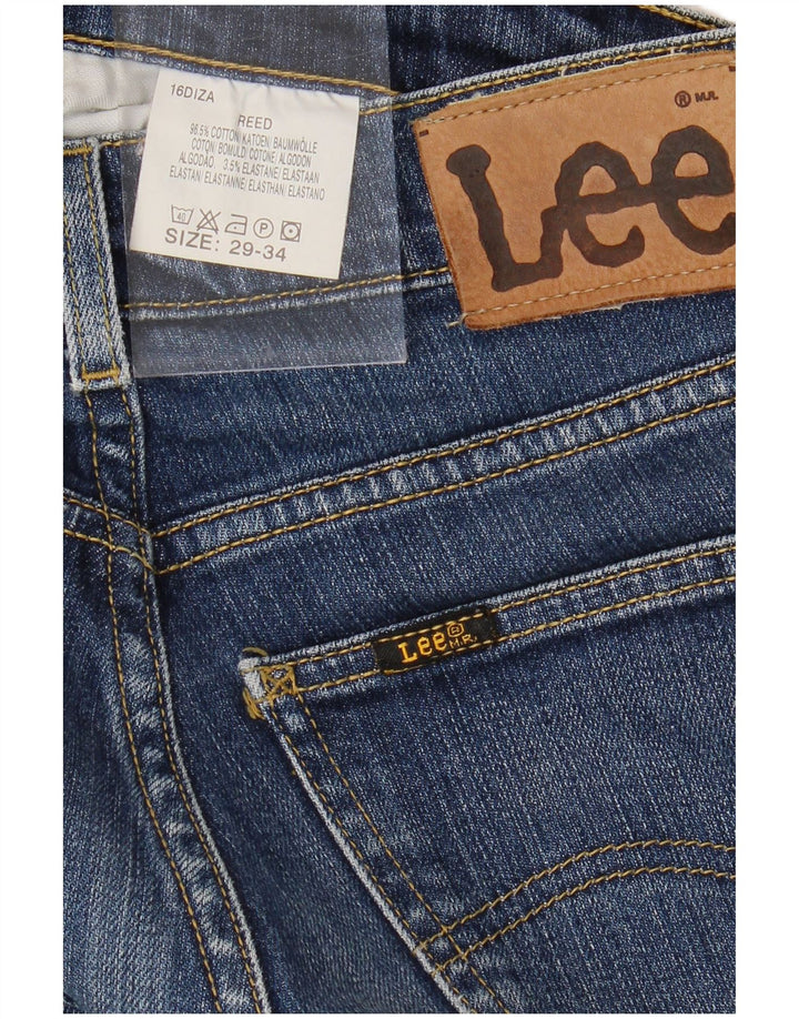 Jeans bootcut REED da uomo LEE W29 L34 in cotone blu