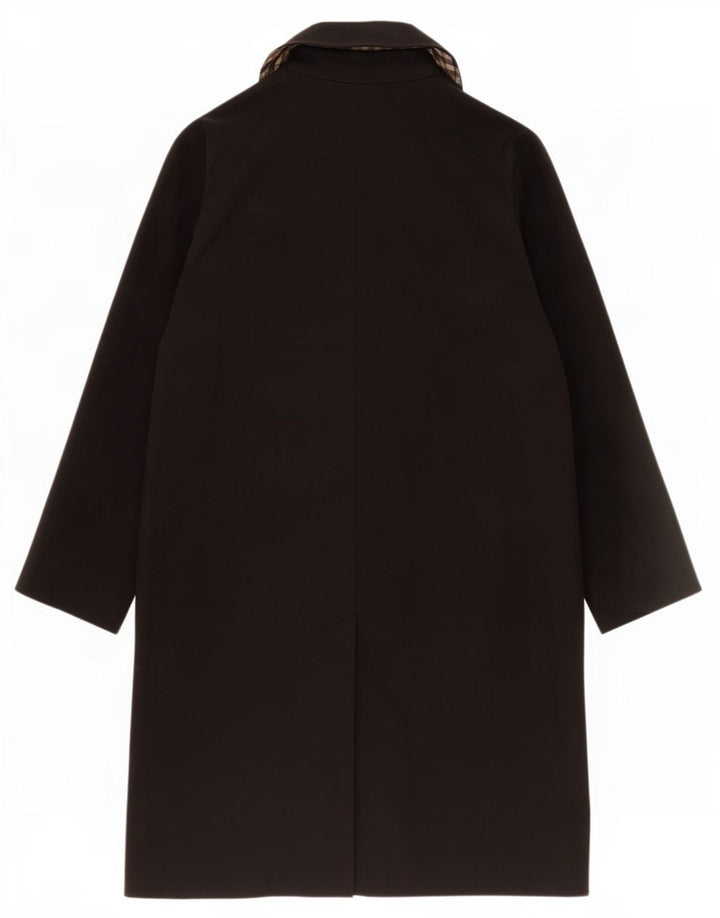 Soprabito da donna Aquascutum UK 14 grande poliestere nero