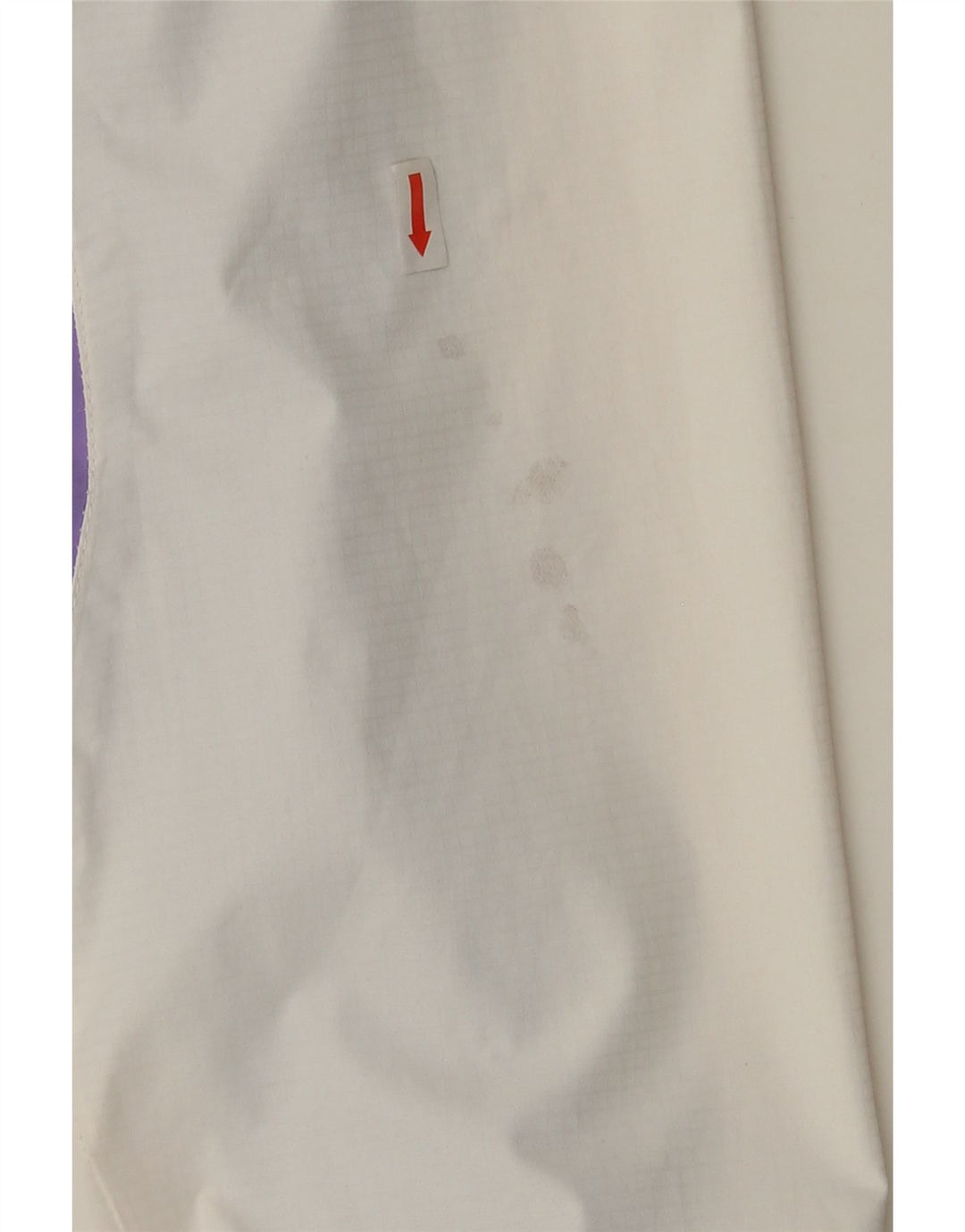 KILLTEC Womens Hooded Rain Jacket US 10 Large White Colourblock Polyester Vintage Killtec and Second-Hand Killtec from Messina Hembry 