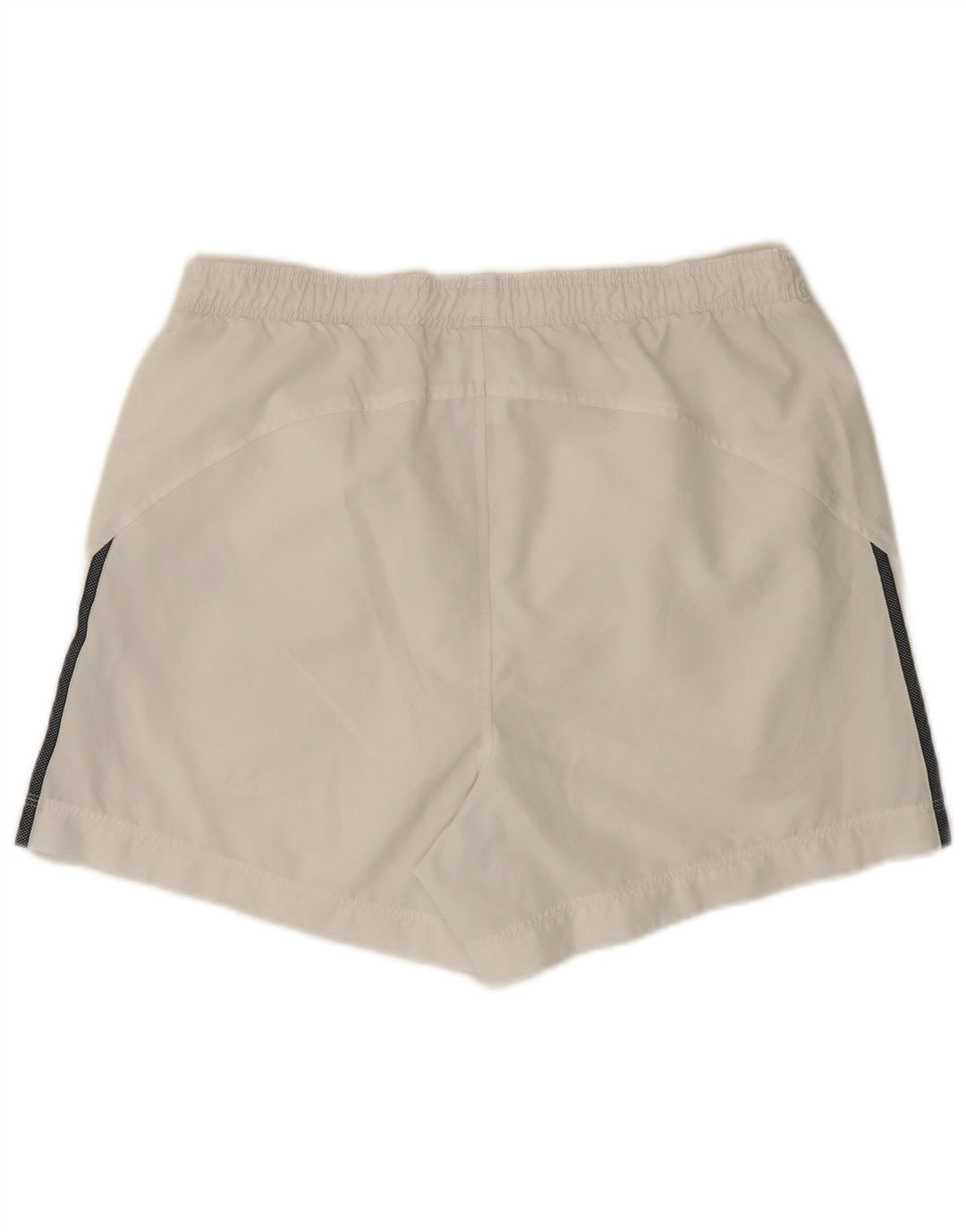 Pantaloncini sportivi da uomo Adidas grandi bianchi in poliestere
