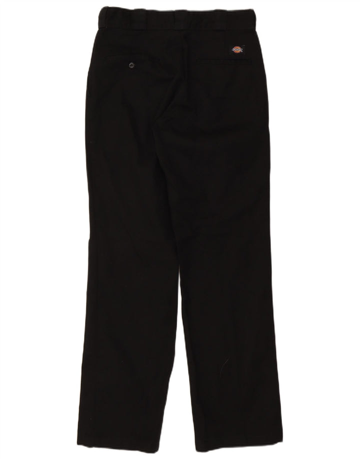 Pantaloni chino dritti da uomo Dickies W30 L32 poliestere nero