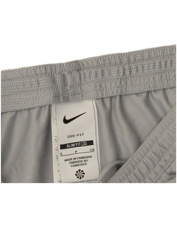 Pantaloni da tuta da uomo NIKE Dri Fit Slim Fit Small Grey Colourblock