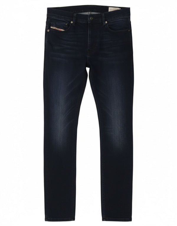 Diesel Ragazzi Tepphar Carrot Slim Jeans 15-16 anni W30 L32 Blu Navy Cotone