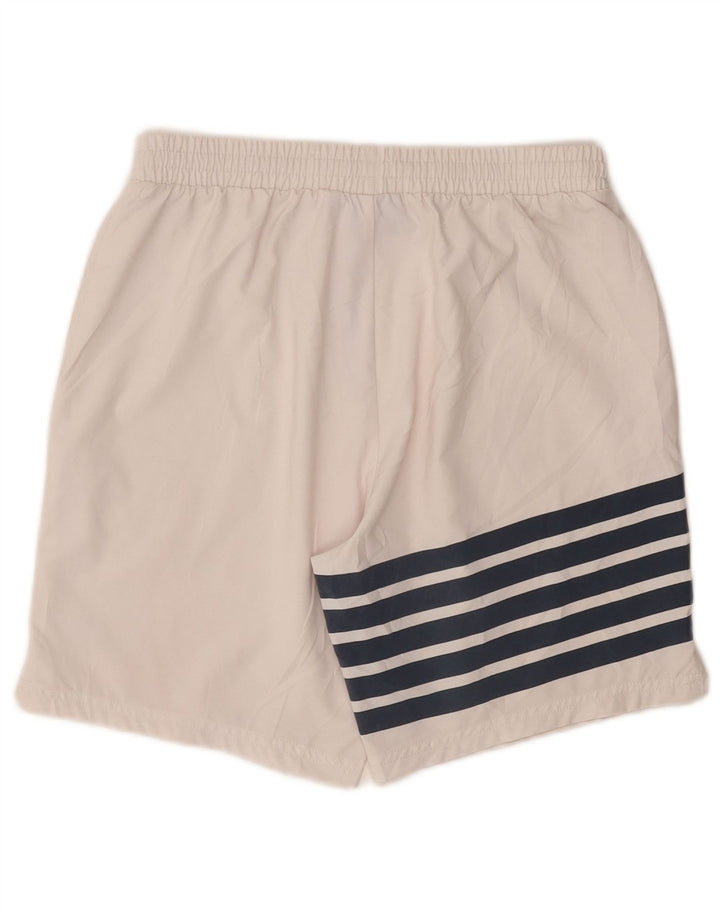 Pantaloncini sportivi da uomo Ellesse piccoli in poliestere bianco