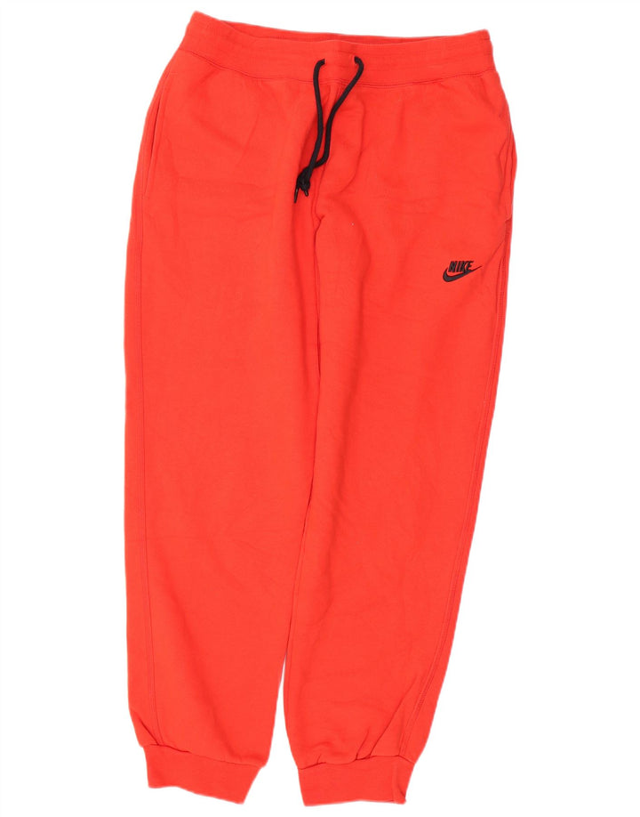 NIKE Pantaloni da tuta da uomo Joggers Large Rosso Cotone