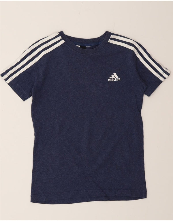 Maglietta Adidas da ragazzo Top 9-10 anni Blu Navy