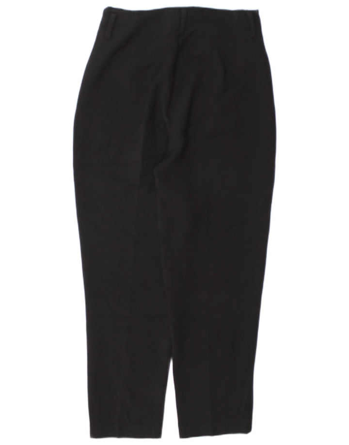 Pantaloni casual affusolati da donna Zara medi W28 L27 poliestere nero