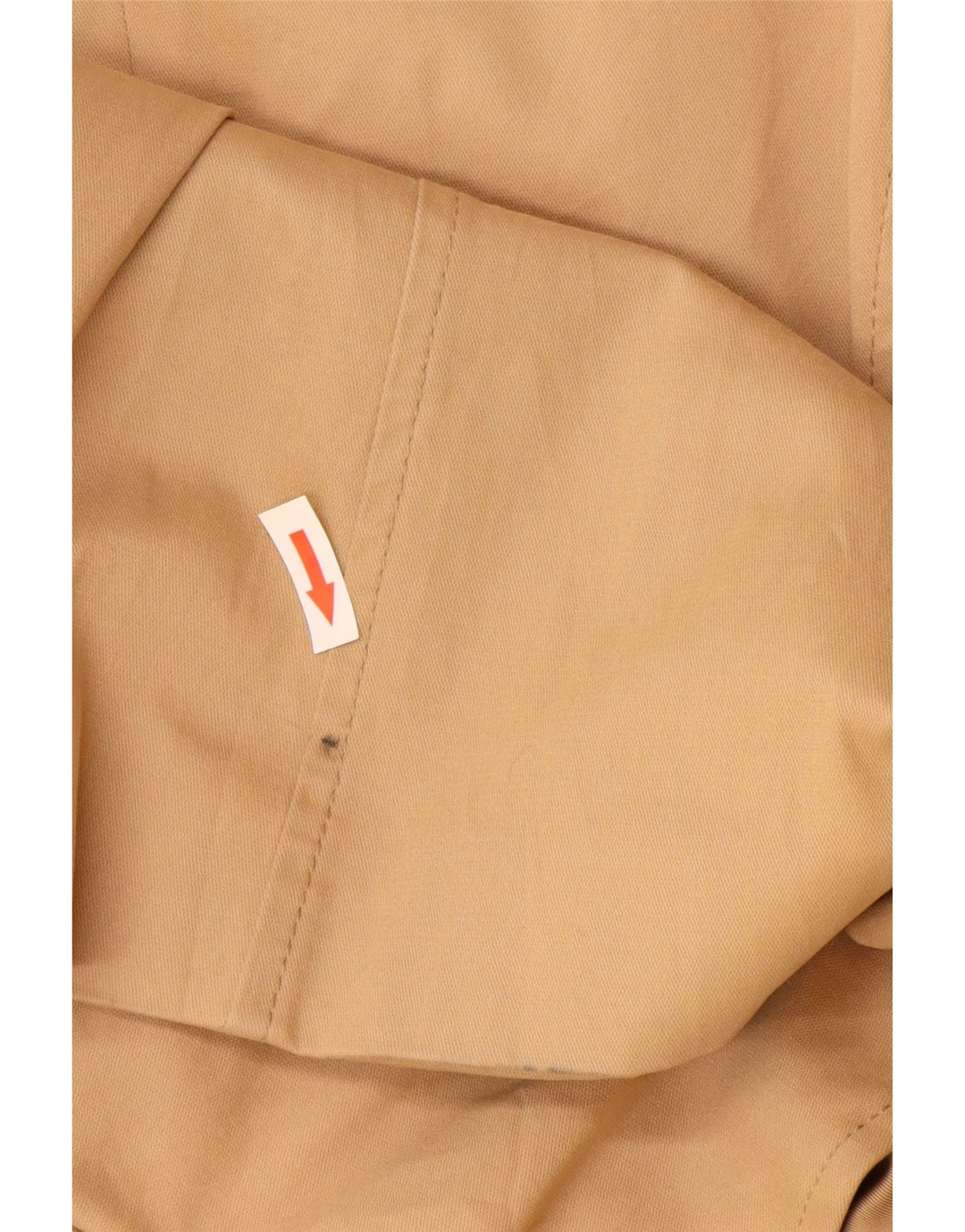 Trench da donna Zara UK 12 Cotone beige medio
