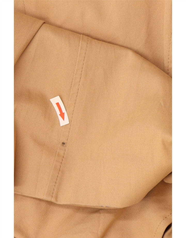 Trench da donna Zara UK 12 Cotone beige medio