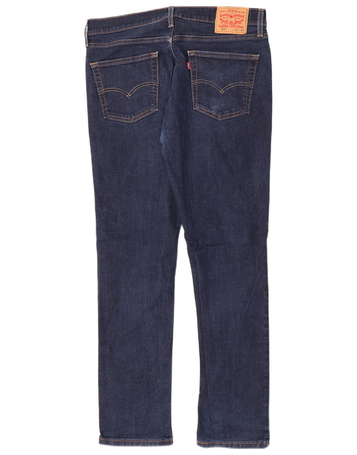 Jeans Levi's Uomo 511 Slim W36 L34 Cotone Blu