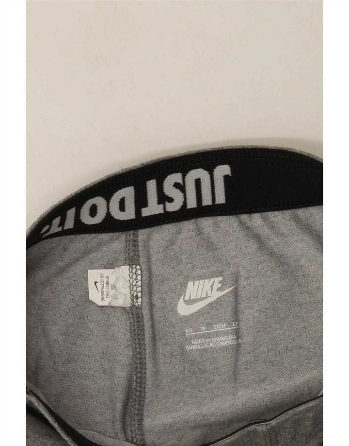Leggings grafici Nike da donna UK 4 XS grigi