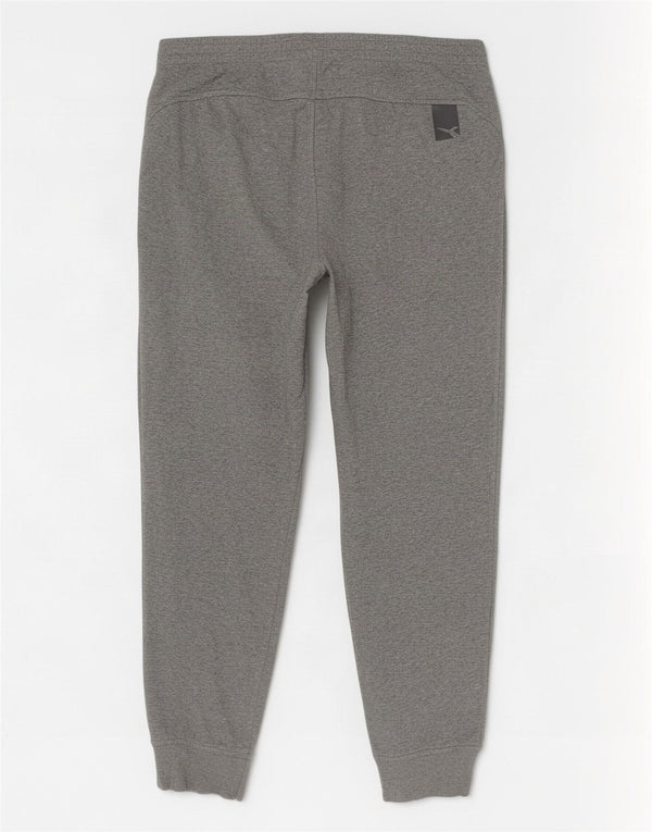Pantaloni da tuta da uomo Diadora Joggers XL in cotone screziato grigio