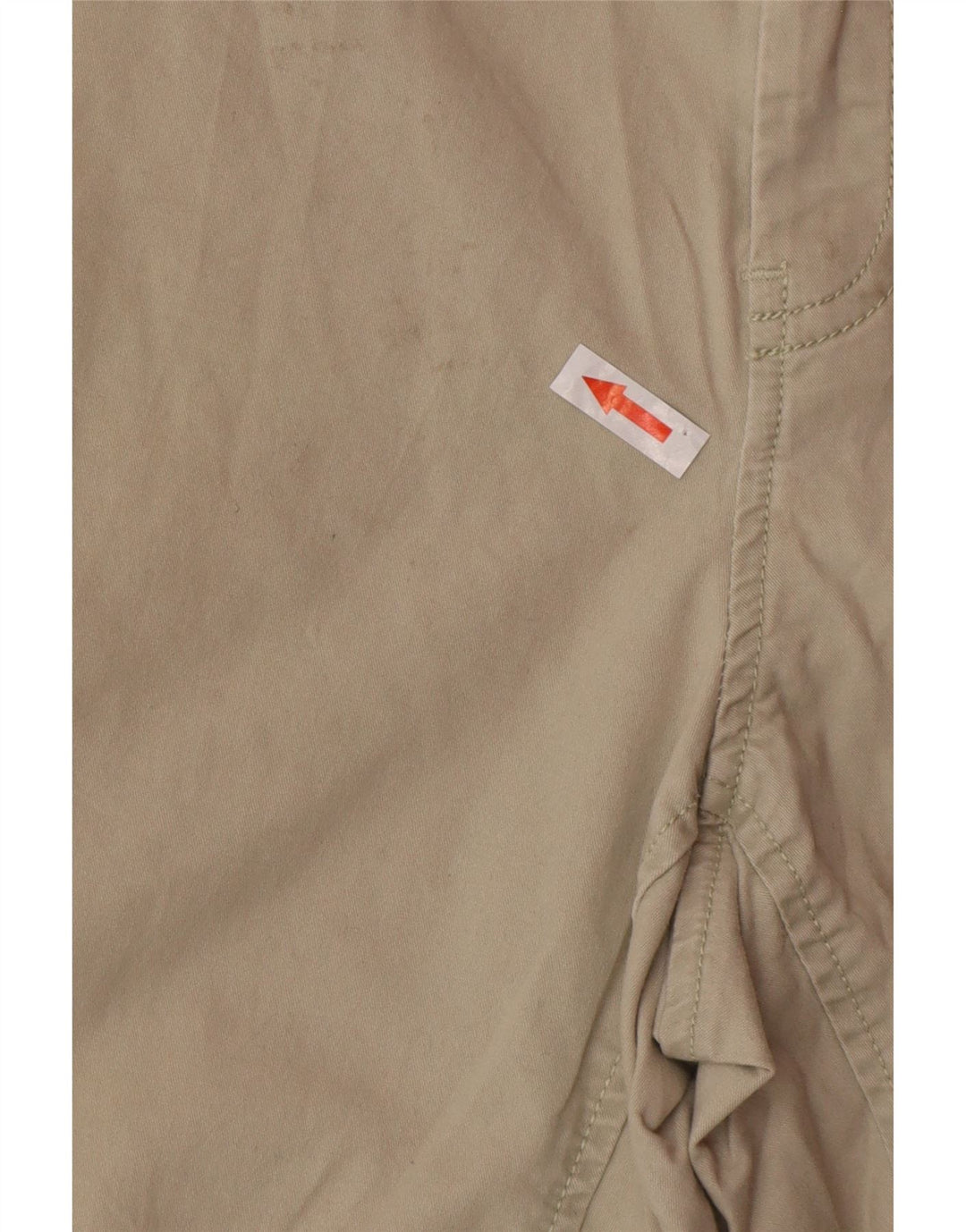 Pantaloncini chino da uomo Calvin Klein W34 Large in cotone beige