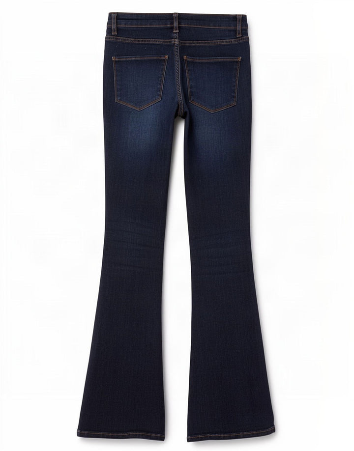 Jeans svasati da donna Zara EU 38 Small W28 L34 Blu navy