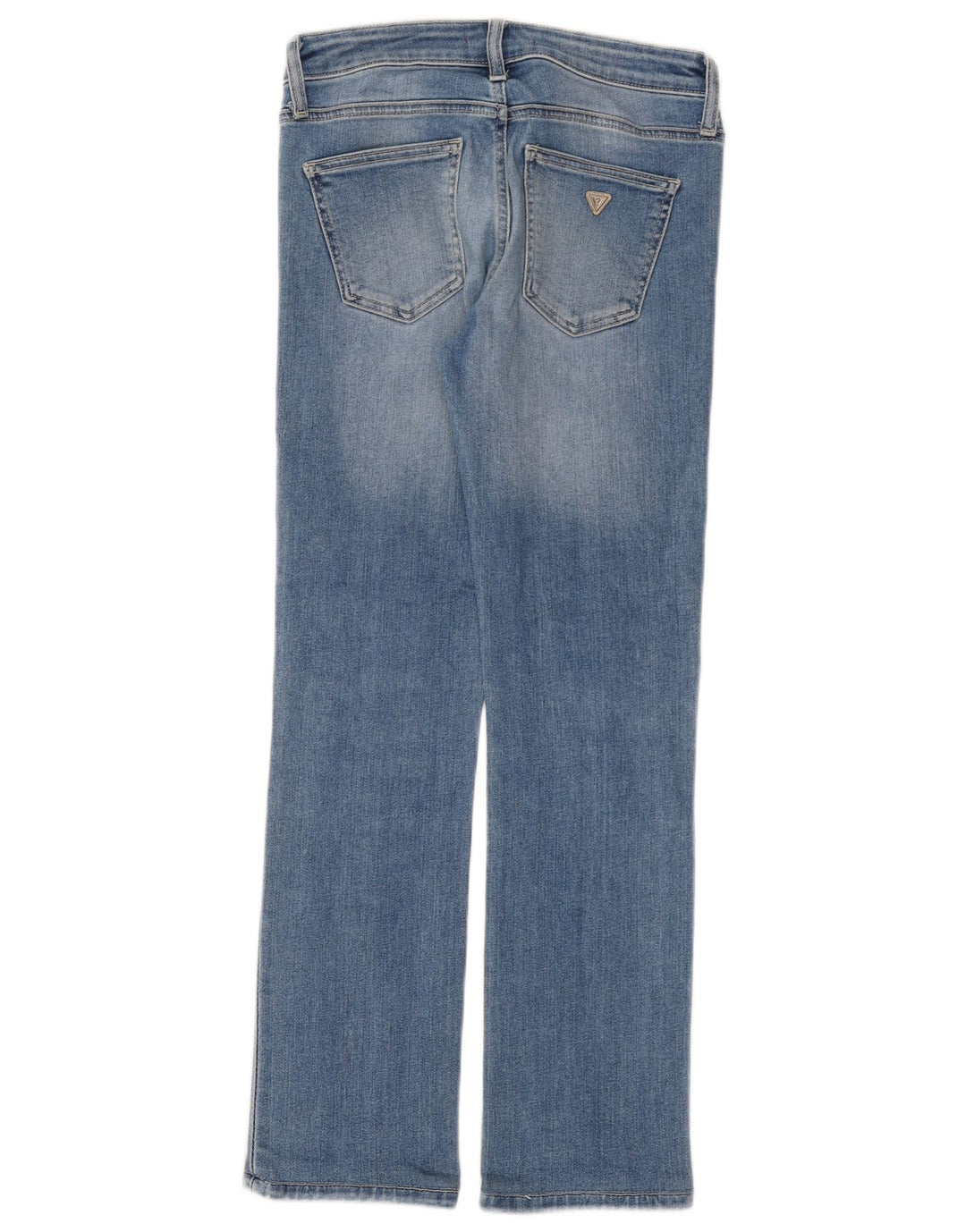 Jeans dritti da donna Guess W27 L28 cotone blu