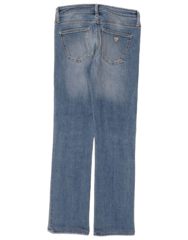 Jeans dritti da donna Guess W27 L28 cotone blu