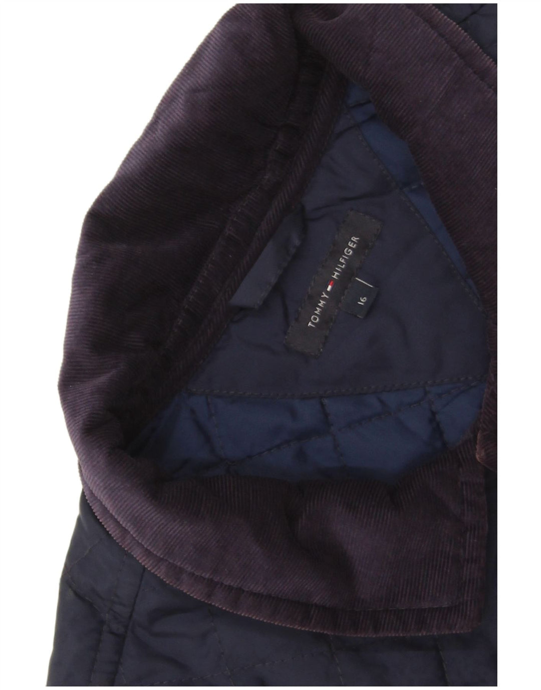 Giacca trapuntata per ragazzi Tommy Hilfiger 15-16 anni blu navy