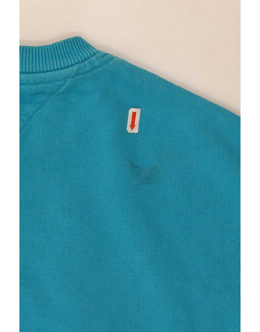 Tommy Hilfiger Felpa grafica da uomo Maglione piccolo cotone blu