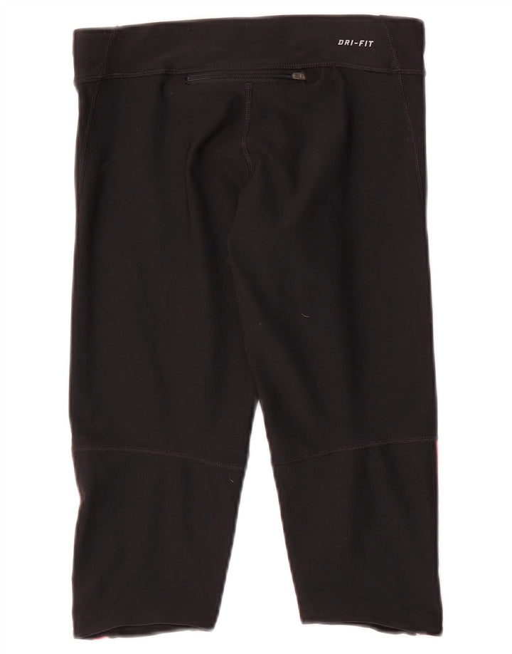 Leggings Nike Dri Fit Capri da donna UK 6 XS poliestere nero
