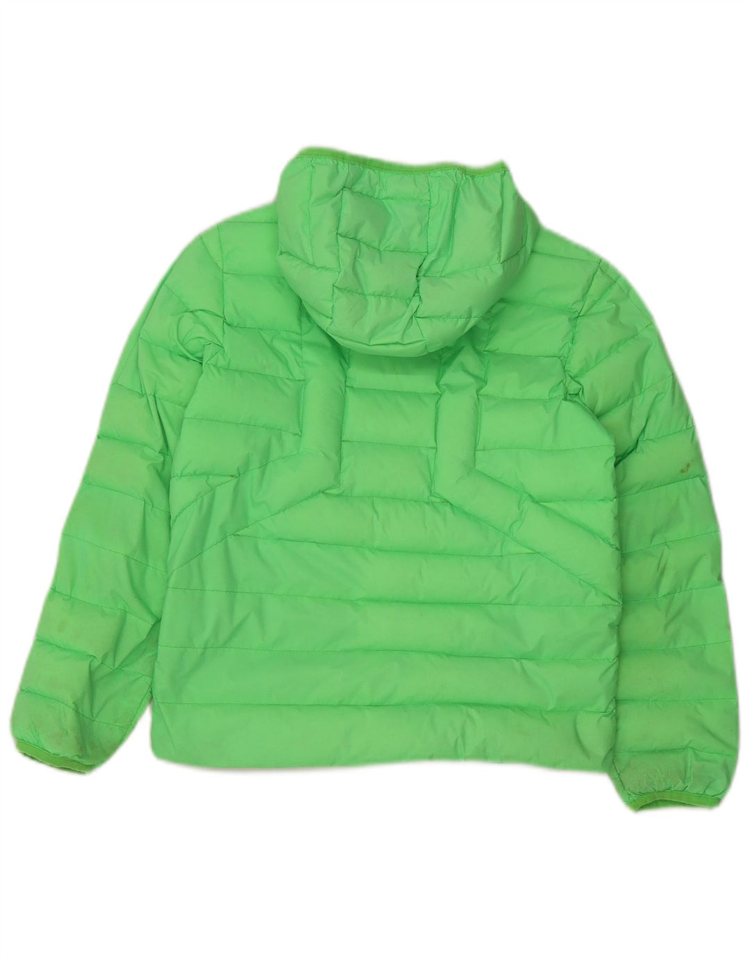 Giacca imbottita con cappuccio Diesel da bambino 10-11 anni in nylon verde