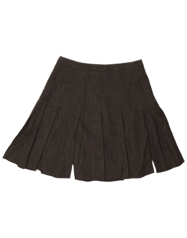 Gonna a trapezio pieghettata da donna Roberto Cavalli W28 Grigio medio