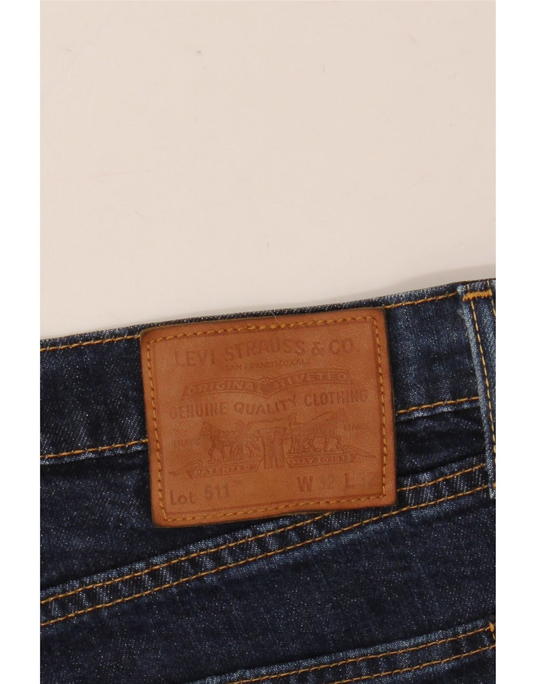 Jeans Levi's Uomo 511 Slim W32 L32 Blu Navy